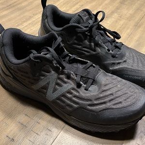 New Balance, Black running shoe, size:11
